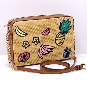 MICHAEL KORS ISLAND ESCAPE LG EAST WEST CROSSBODY